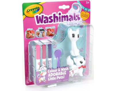 Crayola Washimals 3 fixy kočky