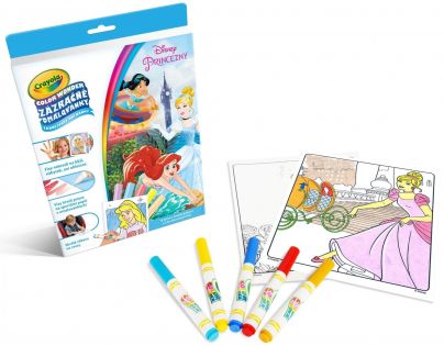 Crayola Zázračné maľovanky Disney Princezné