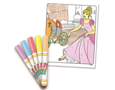 Crayola Zázračné maľovanky Disney Princezné
