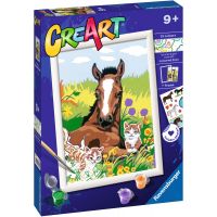 CreArt Kôň a mačiatka 3