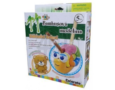 Creatoys Bambusová modelína sada v krabici
