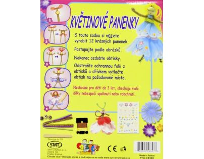Creatoys Kvetinové bábiky