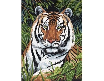 Creatoys Maľovanie 22 x 30 cm Tiger v tráve