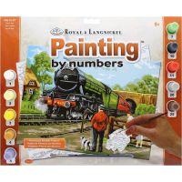 Creatoys Maľovanie veľké Royal Parný vlak 2