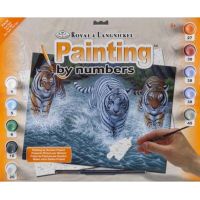 Creatoys Maľovanie veľké Royal Tri tigre 2