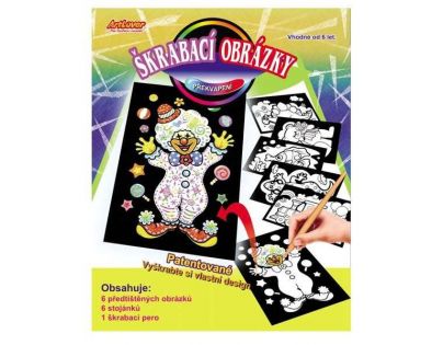 Creatoys Škrabacie obrázky prekvapenie