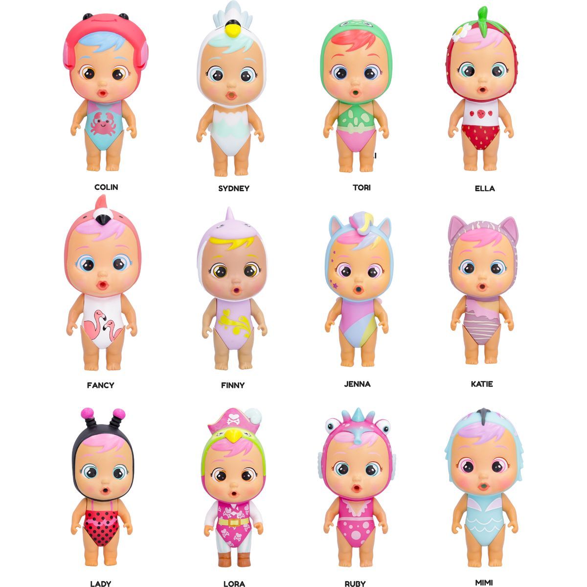 Cry Babies Magic Tears Beach Babies bábika Lora | 4KIDS.sk