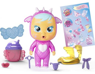 Cry Babies Magic Tears Fantasy Paci House MIX 1 tmavo ružový