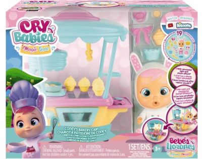Cry Babies Magic Tears pekársky vozík Cony