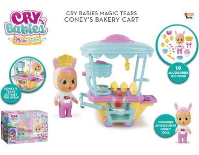 Cry Babies Magic Tears pekársky vozík Cony