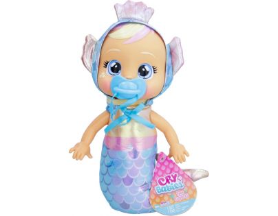 Cry Babies Tiny Cuddles Bábika Morská panna Giselle modrý dudlík