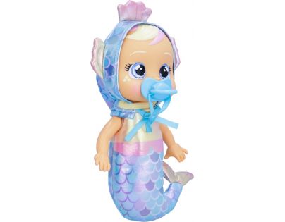 Cry Babies Tiny Cuddles Bábika Morská panna Giselle modrý dudlík