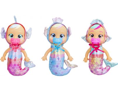 Cry Babies Tiny Cuddles Bábika Morská panna Delphine růžový dudlík