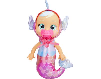 Cry Babies Tiny Cuddles Bábika Morská panna Delphine růžový dudlík