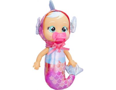 Cry Babies Tiny Cuddles Bábika Morská panna Delphine růžový dudlík