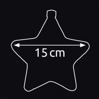 Marimex Crystal Závesná hviezda 15 cm 3