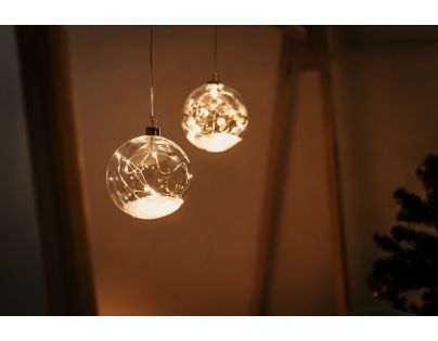 Marimex Crystal Závesná guľa so strunou