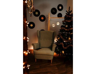 Marimex Crystal Závesná guľa so strunou