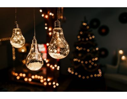 Crystal Závesná žiarovka 15 cm