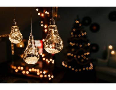 Crystal Závesná žiarovka 15 cm