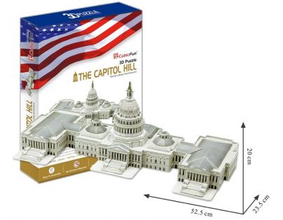 CUBIC FUN 3D puzzle Kapitol Washington 132ks