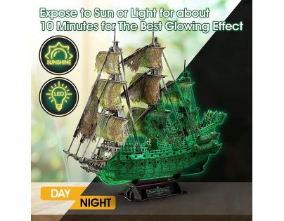 Cubicfun 3D Puzzle Pirátska loď Lietajúci Holanďan 360 dielikov