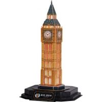 CubicFun 3D puzzle s LED Nočná edícia Big Ben 32 dielikov 3