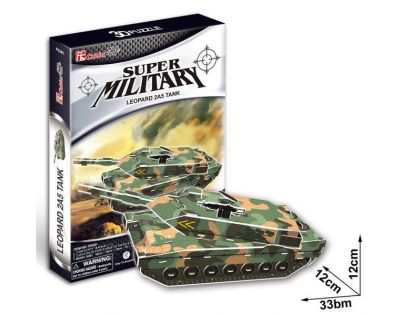 CUBIC FUN 3D puzzle Tank Leopard 2A5