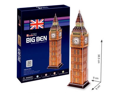 CUBIC FUN 3D puzzle Big Ben malý Londýn