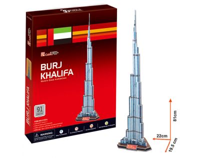 CUBIC FUN 3D puzzle Burdž Chalífa Dubaj