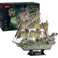 Cubicfun 3D Puzzle LED Flying dutchman 360 dielikov - Poškodený obal