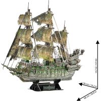 Cubicfun 3D Puzzle LED Flying dutchman 360 dielikov - Poškodený obal 3