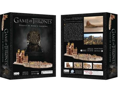 Cubic Fun 3D puzzle Game Of Thrones 262 dílků