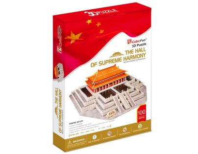 CUBIC FUN 3D puzzle Hall of Supreme Harmony 100 ks