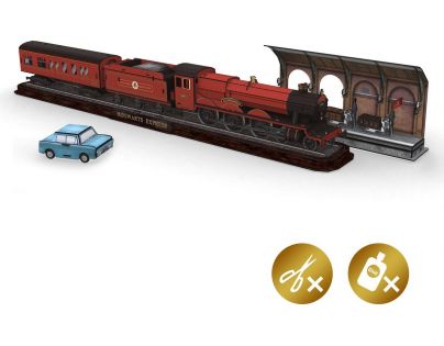 CubicFun Puzzle 3D Harry Potter Rokfort ™ Express 180 dielikov