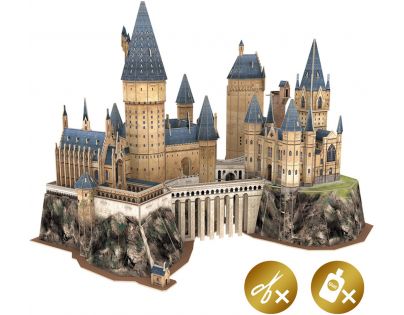 CubicFun 3D Puzzle Harry Potter Rokfort ™ Hrad 197 dielikov