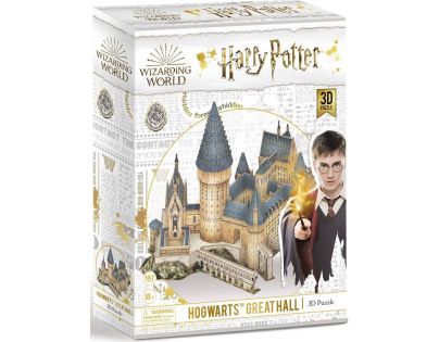 CubicFun Puzzle 3D Harry Potter Rokfort ™ Veľká sieň 187 dielikov