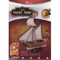 CUBIC FUN 3D puzzle Jachta Mary 2