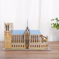 CubicFun Puzzle 3D Katedrála Notre-Dame 53 dielikov 3