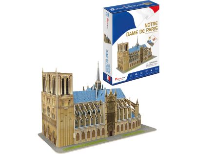 CubicFun Puzzle 3D Katedrála Notre-Dame 53 dielikov