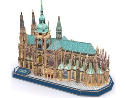Cubic Fun 3D Puzzle Katedrála Sv. Víta 193 dielikov