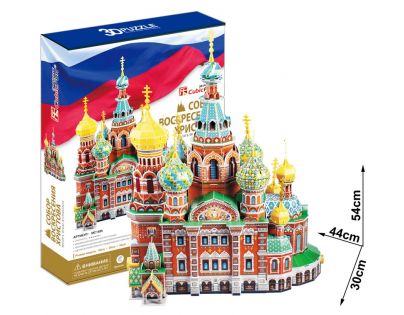 CUBIC FUN 3D puzzle Chrám Spasitele v krvi Petrohrad