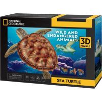 Cubicfun Puzzle 3D National Geographic Morská korytnačka 31 dielikov 5