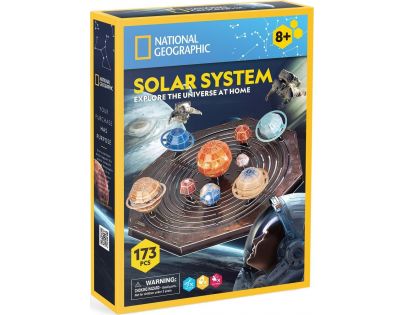 Cubicfun Puzzle 3D National Geographic Slnečná sústava 173 dielikov