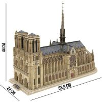 Cubicfun 3D Puzzle Notre Dame 293 dielikov - Poškodený obal 2