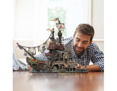 CubicFun Puzzle 3D Pirátský prístav Tortuga 218 dielikov