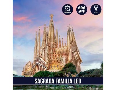Cubicfun 3D Puzzle Sagrada Familia 696 dielikov