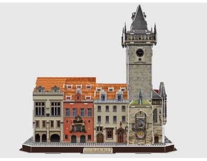 CubicFun 3D Puzzle Staromestský orloj s radnicou 137 dielikov