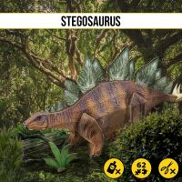 Cubicfun Puzzle 3D Stegosaurus 62 dielikov 2