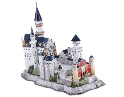 CUBIC FUN 3D puzzle Zámok Neuschwanstein Led 128 ks